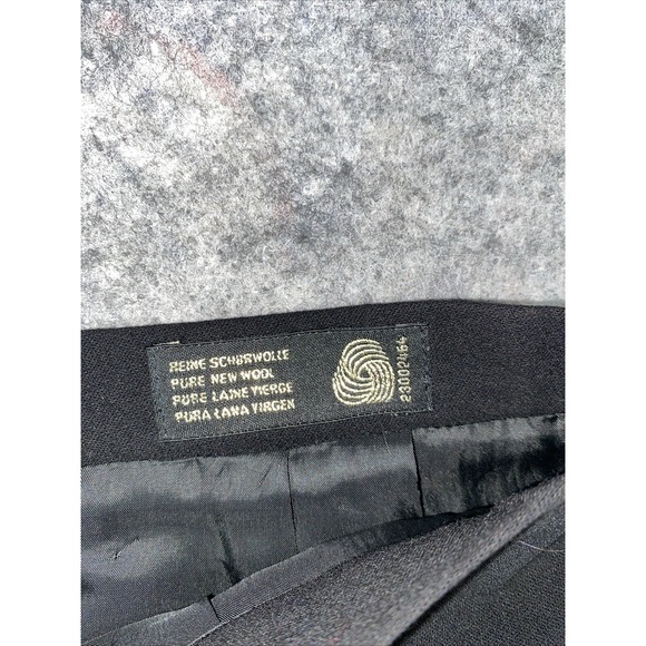 ESCADA by Margaretha Ley Womens Size 6 EU 42 Skirt Wrap Pencil 100% Wool Lined - Picture 7 of 9